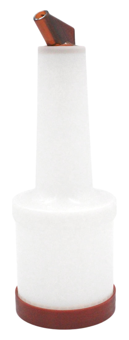 VERTEDOR DE JUGO 1/2L DE PLASTICO, CAFE     SKU : 122-006-001