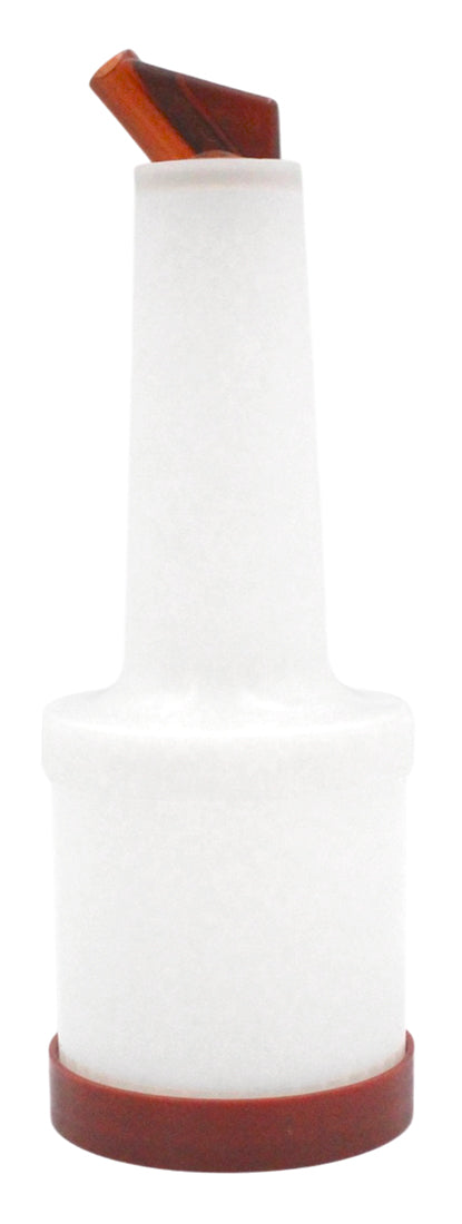 VERTEDOR DE JUGO 1/2L DE PLASTICO, CAFE     SKU : 122-006-001