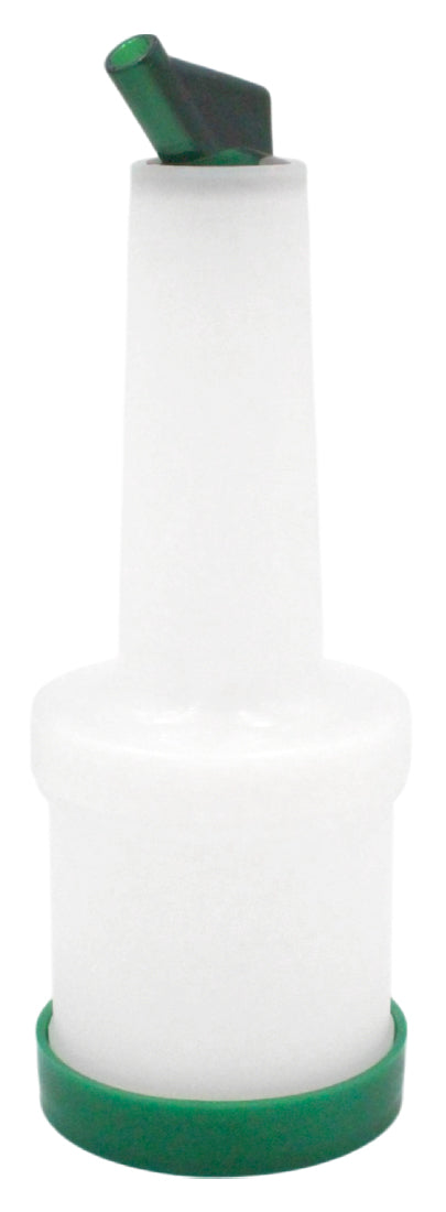 VERTEDOR DE JUGO 1/2L DE PLASTICO, VERDE     SKU : 122-006-002