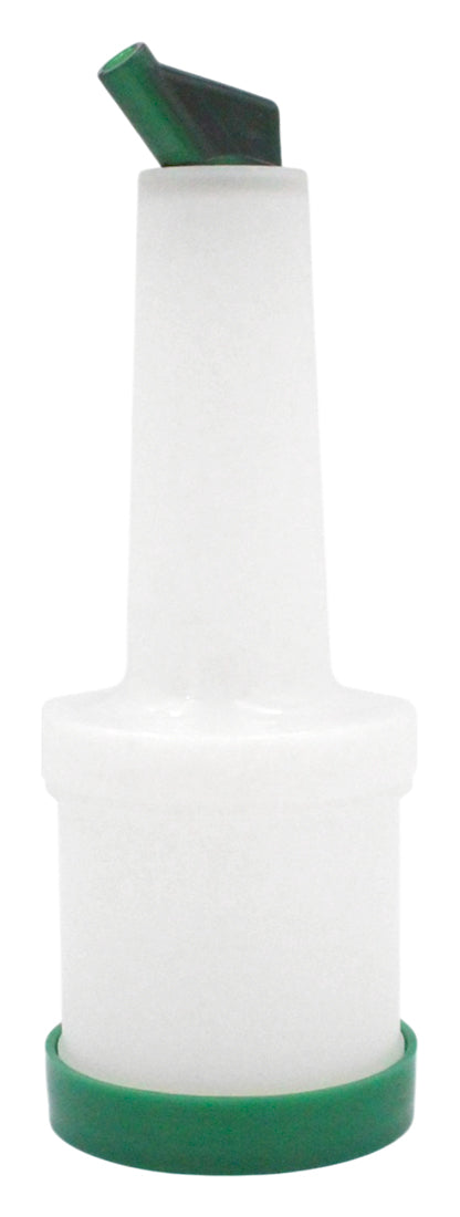 VERTEDOR DE JUGO 1/2L DE PLASTICO, VERDE     SKU : 122-006-002