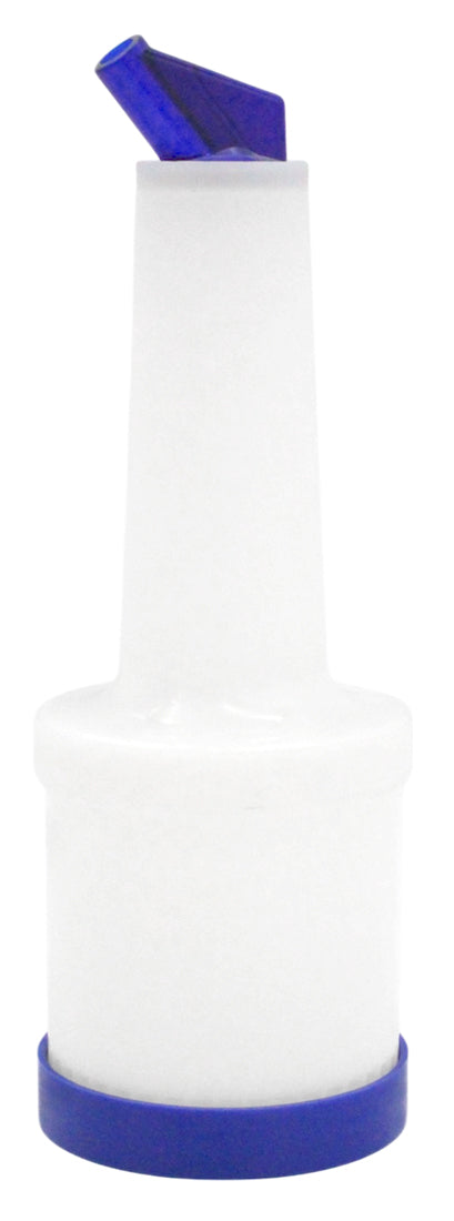 VERTEDOR DE JUGO 1/2L DE PLASTICO, AZUL     SKU : 122-006-007