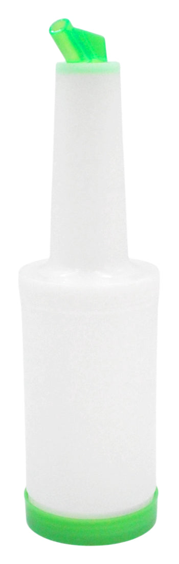 VERTEDOR DE JUGO 1L DE PLASTICO,  VERDE    SKU : 122-007-002