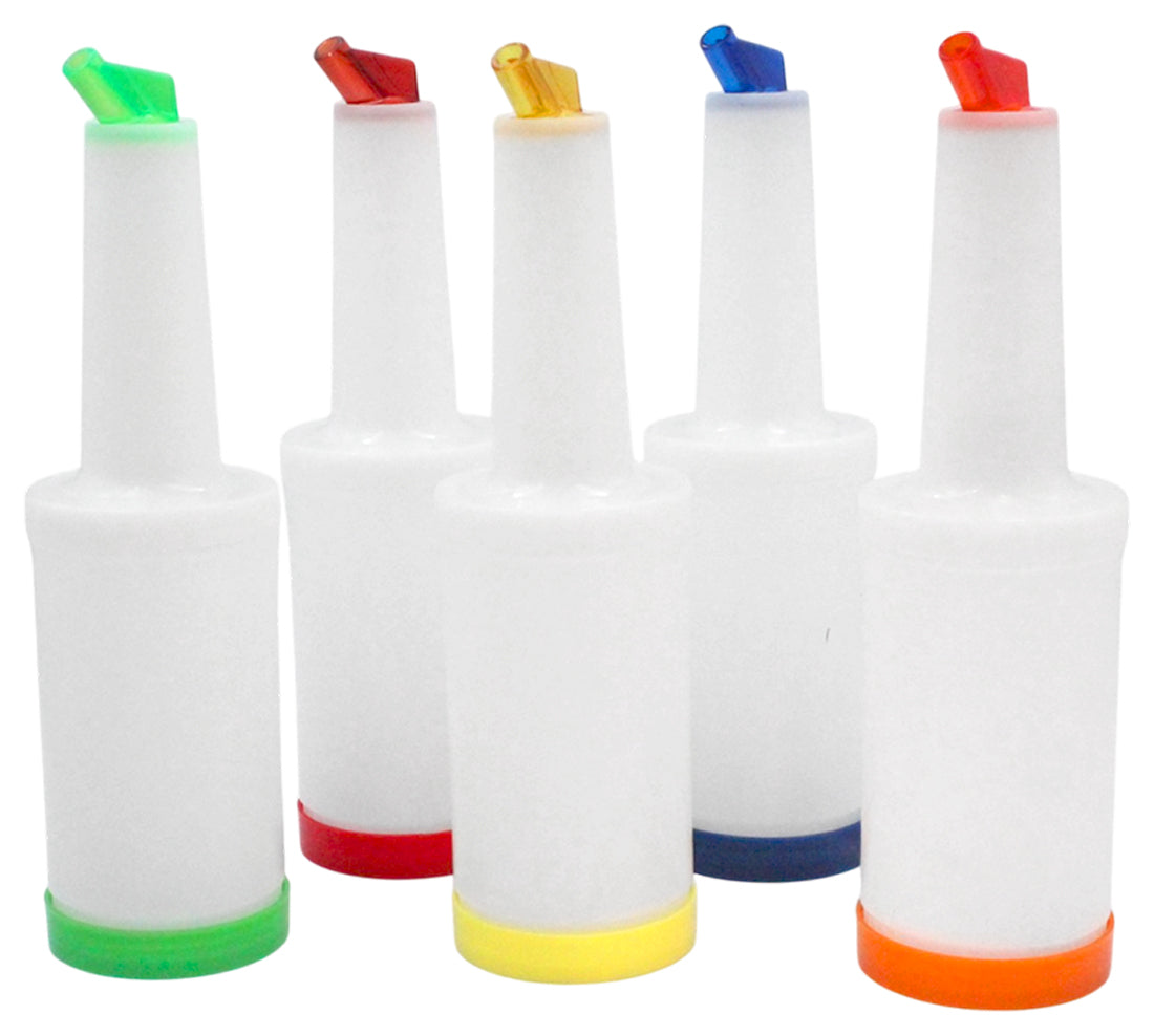 VERTEDOR DE JUGO 1L DE PLASTICO,  VERDE    SKU : 122-007-002