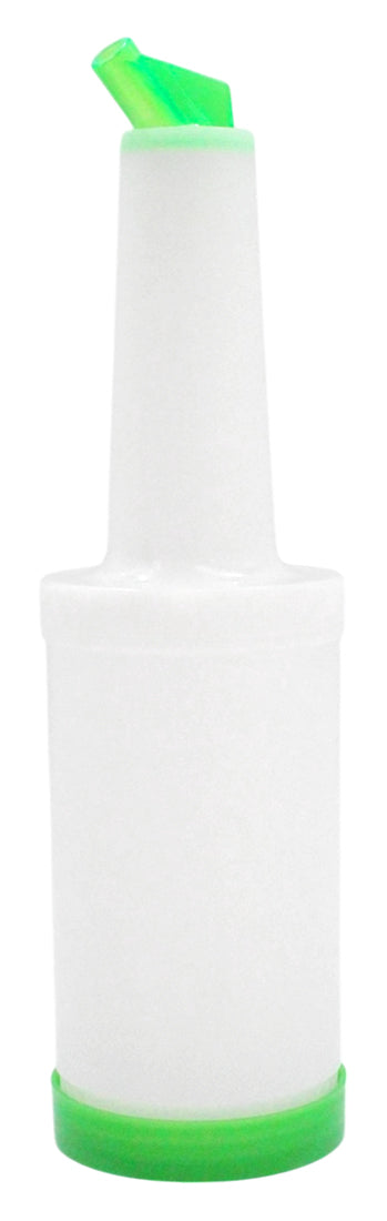 VERTEDOR DE JUGO 1L DE PLASTICO,  VERDE    SKU : 122-007-002
