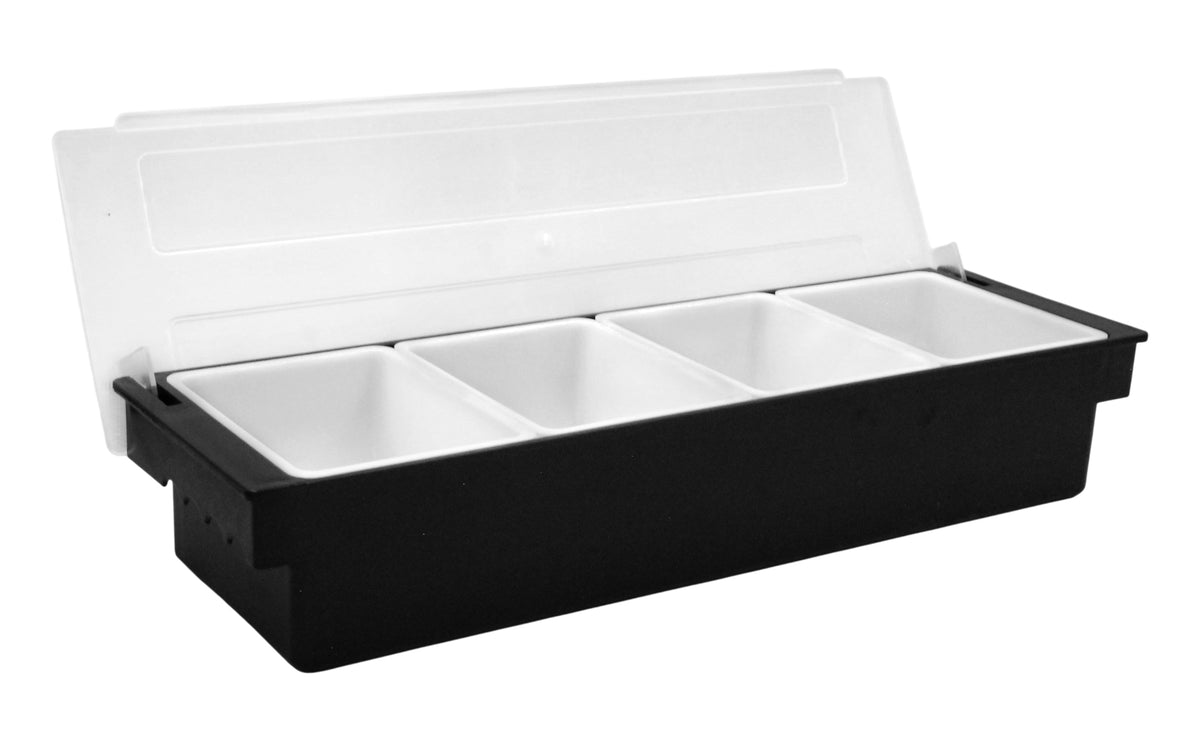 PORTA GARNITURAS PP NEG 4 COMP 49x16x9.7          SKU : 122-013-004