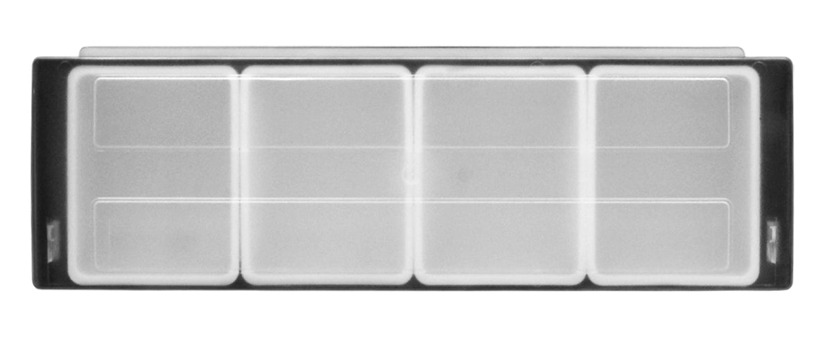 PORTA GARNITURAS PP NEG 4 COMP 49x16x9.7          SKU : 122-013-004