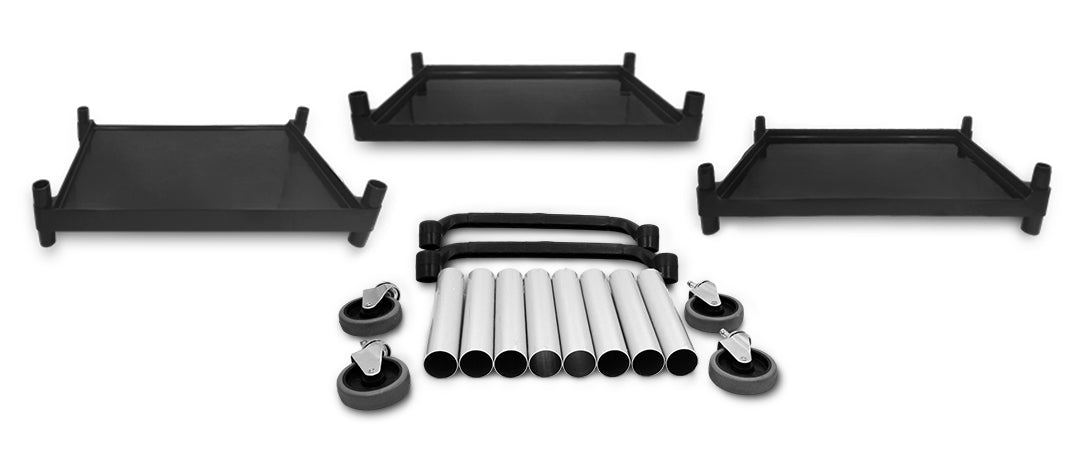 CARRO DE SERVICIO C/RUEDAS PP 107X50X99          SKU : 122-020-107