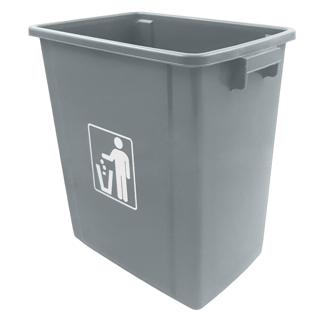 BOTE DE BASURA 20L PP GRIS           SKU : 130-005-020