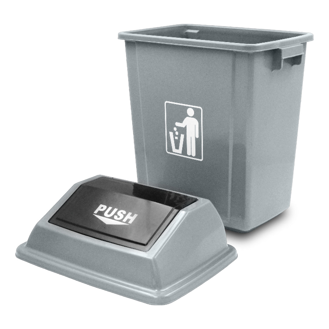 BOTE DE BASURA 20L PP GRIS           SKU : 130-005-020