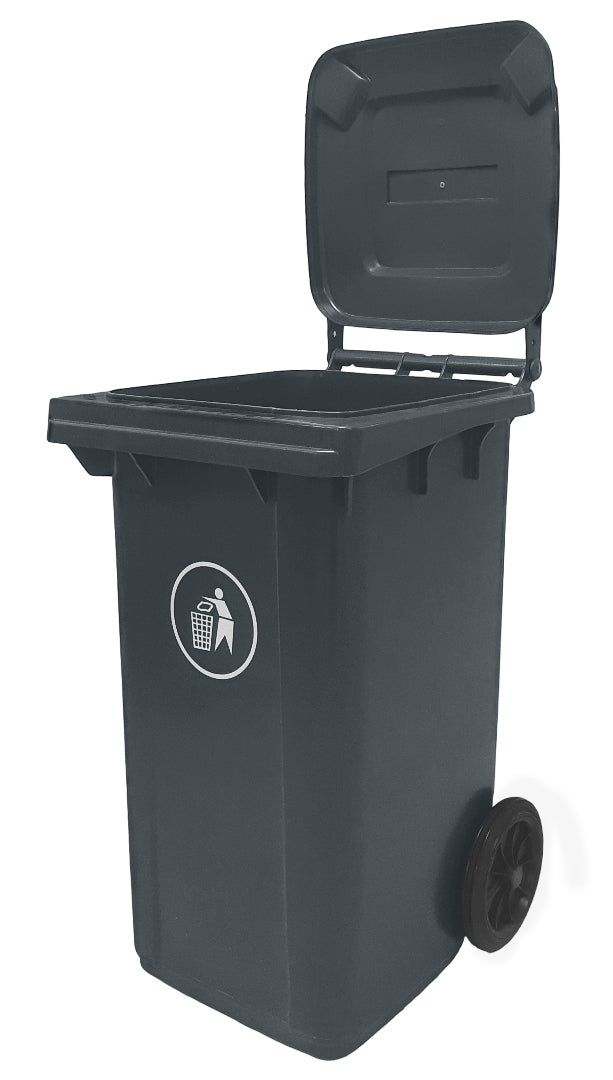 BOTE DE BASURA 100L PP GRIS           SKU : 130-005-100