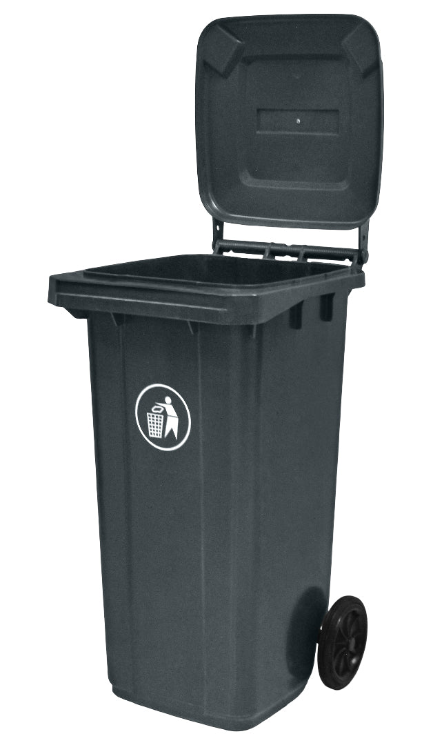 BOTE DE BASURA 120L PP GRIS          SKU : 130-005-120