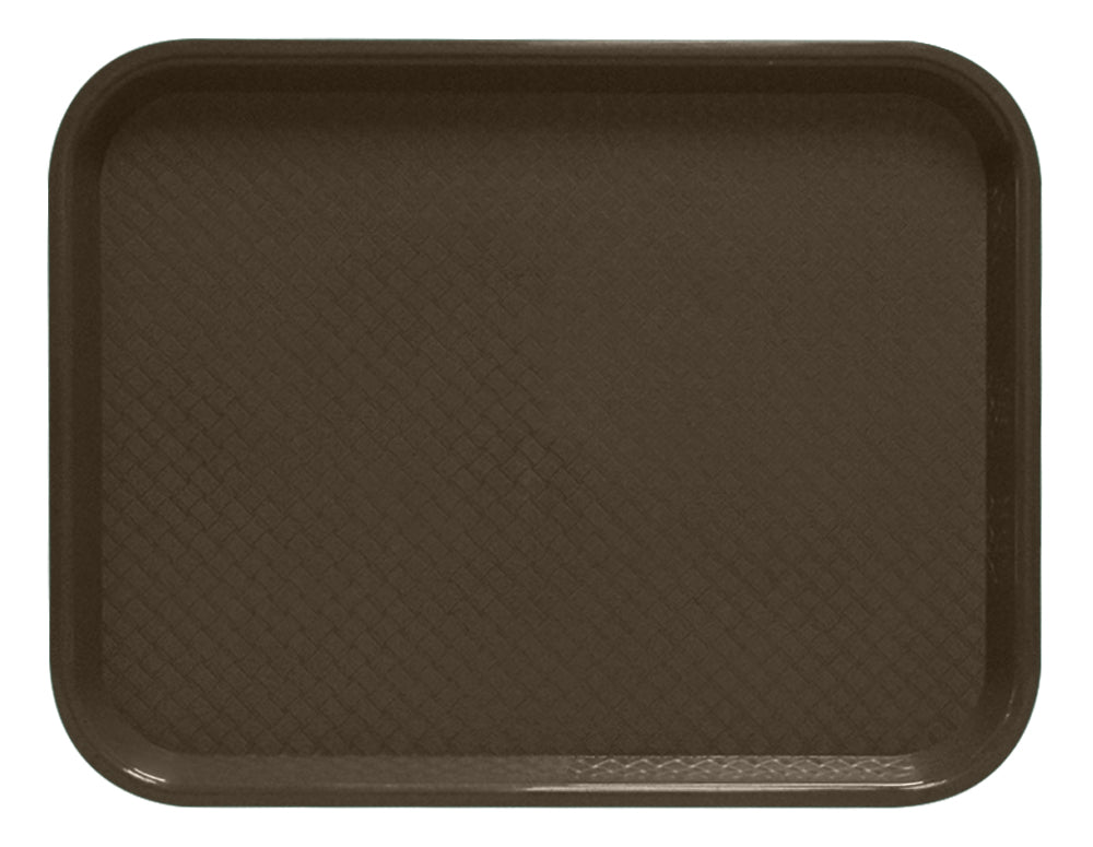 CHAROLA FAST FOOD 10x14" PLAST. CAFÉ          SKU : 156-002-001