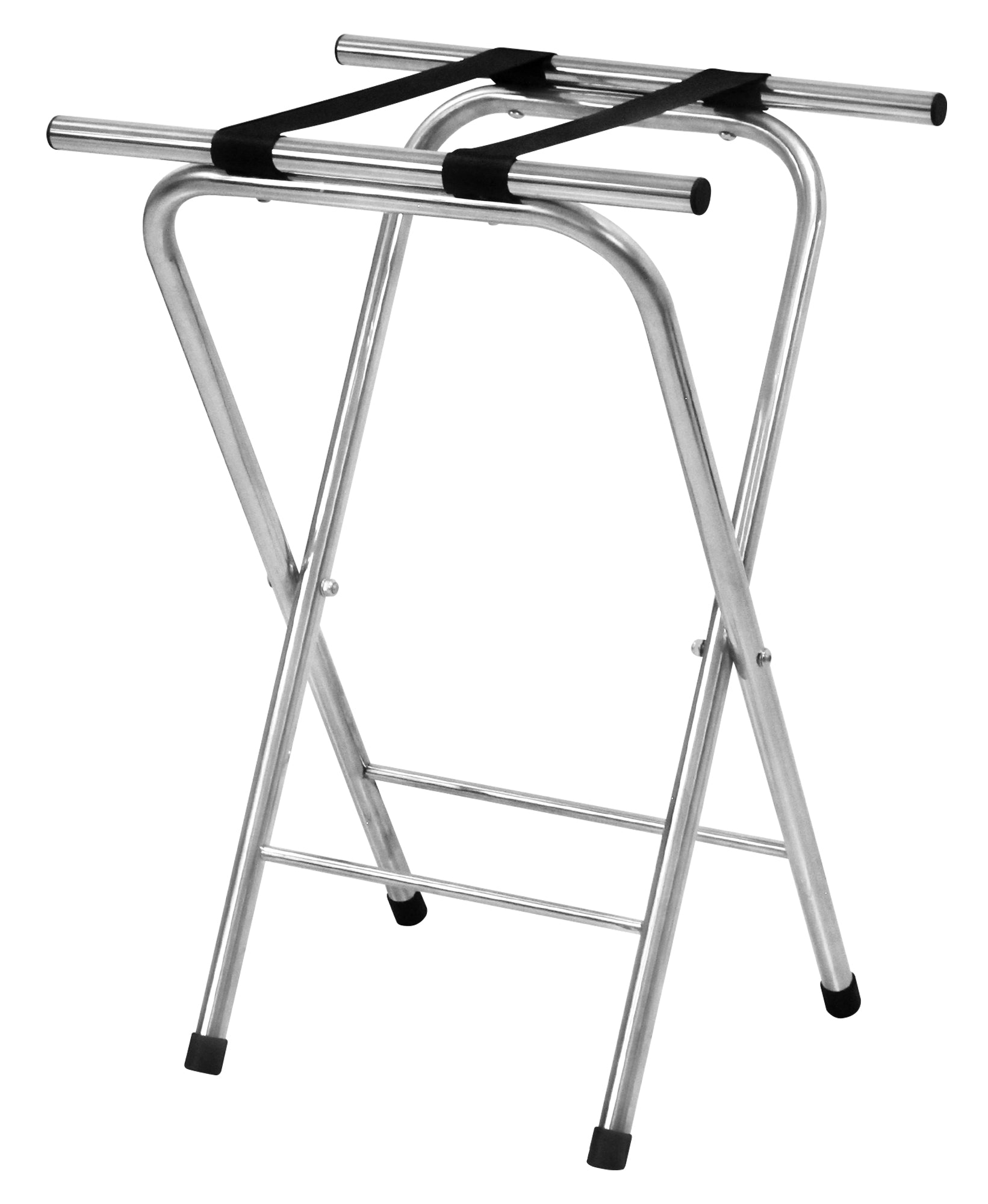 TIJERAS-SOPORTE P/CHAROLAS CROMADA 52CM          SKU : 156-011-052