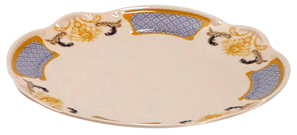 PLATO TRINCHE 10 MELAMINA BEIGE DECO          SKU : 003-201-025