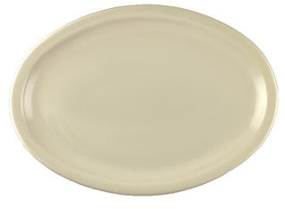 PLATO OVALADO 13" BEIGE  DE MELAMINA     SKU : 004-008-502