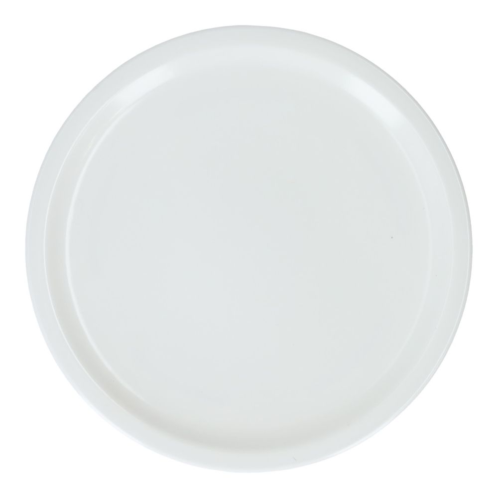 PLATO PASTELERO 7.5"  DE MELAMINA BLANCA     SKU : 004-009-104