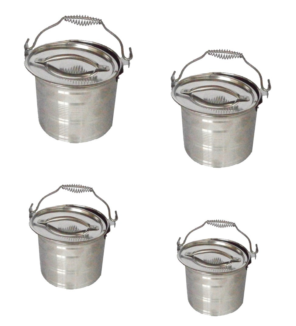 STOCK POT ACERO INOXIDABLE  1.6,2.1,3.1 Y 4.1 LITROS     SKU : 049-001-003