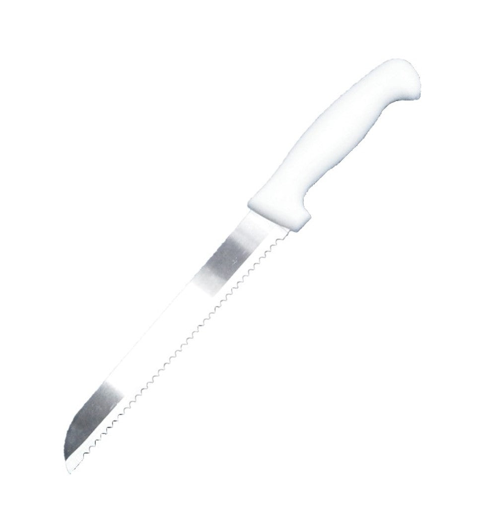 CUCHILLO PARA PAN 8" BLANCO DESBASTADO     SKU : 152-202-108