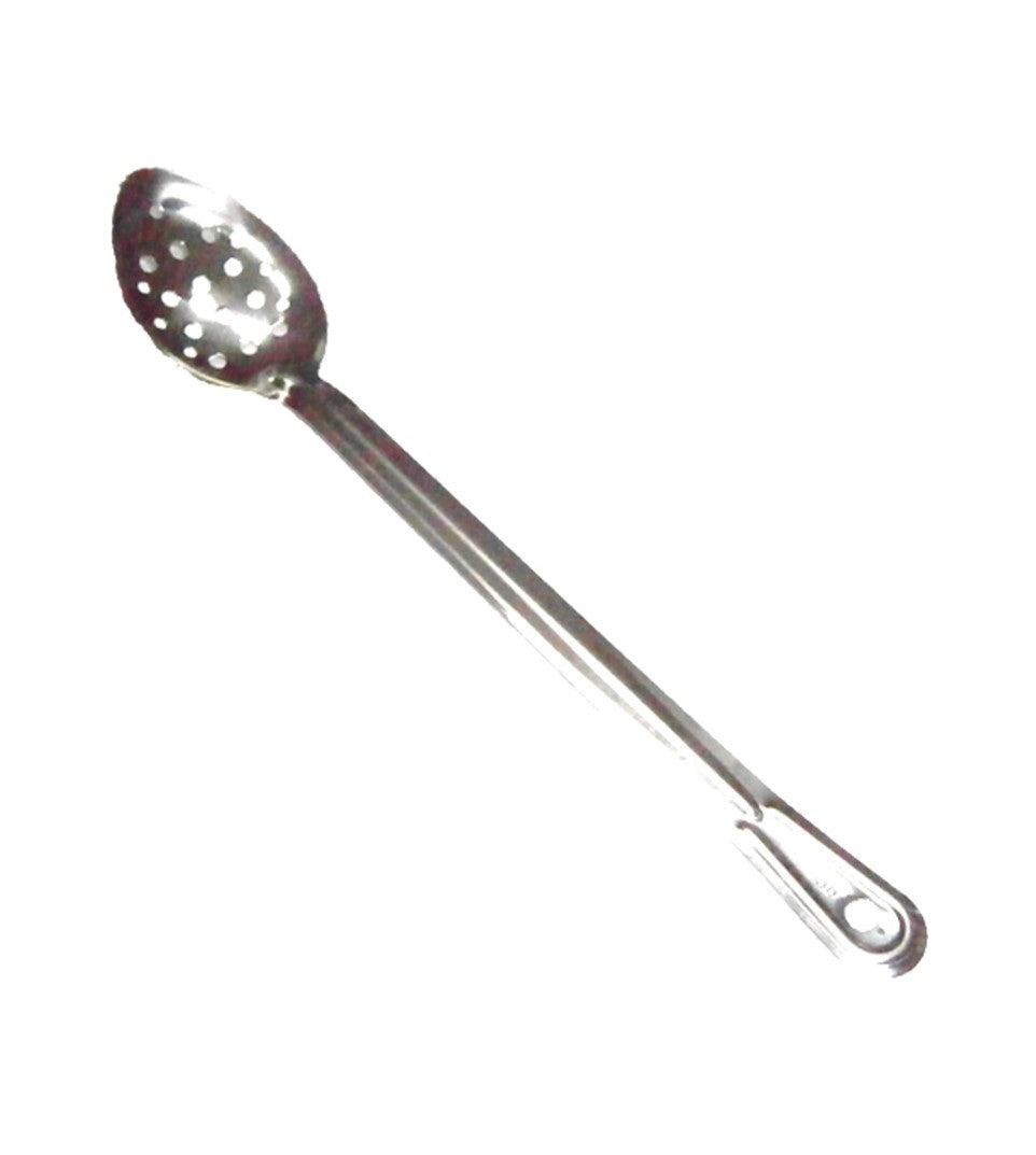 CUCHARA  PARA COCINAR ACERO INOXIDABLE 33CM PERFO     SKU : 155-002-033