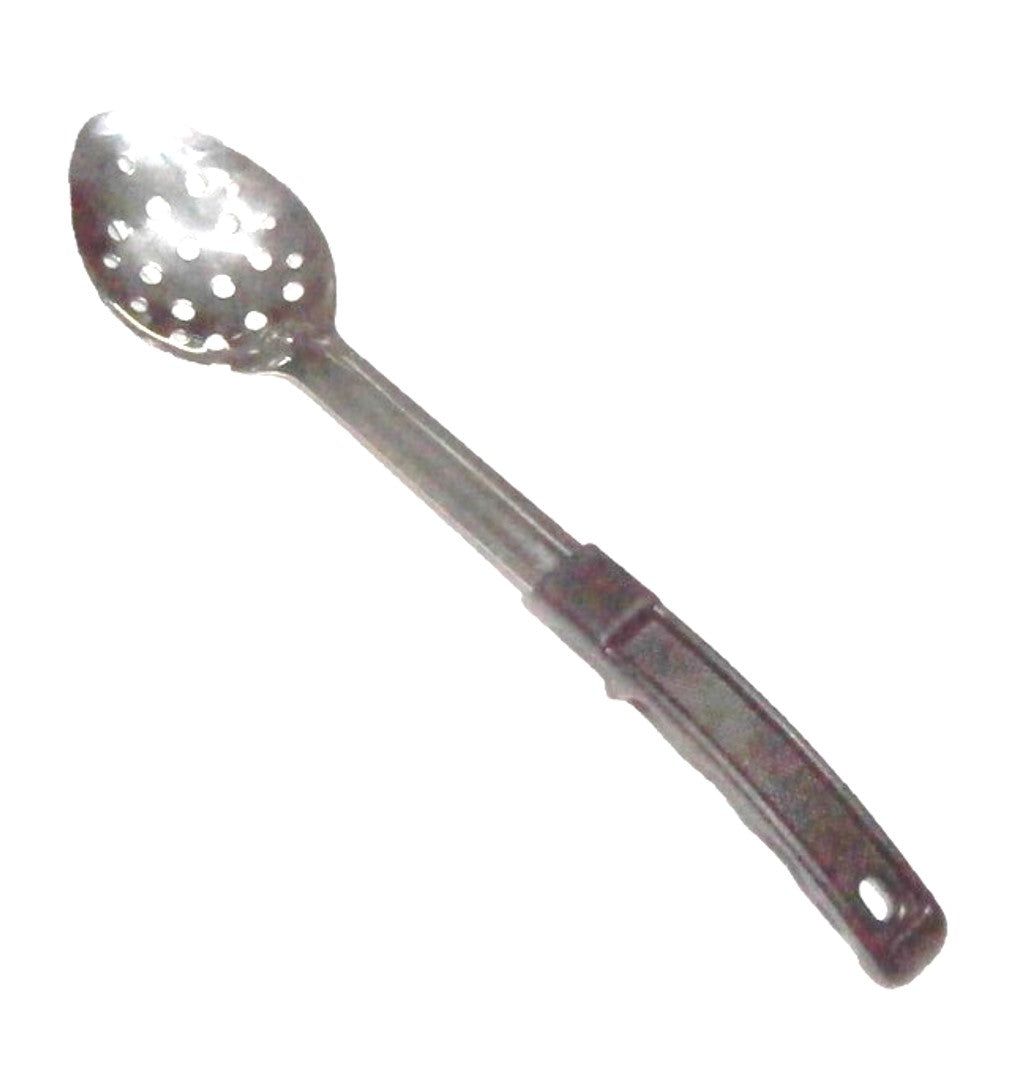 CUCHARA PARA COCINAR 33CM PERFORADA CON MANGO PLASTICO     SKU : 155-102-033